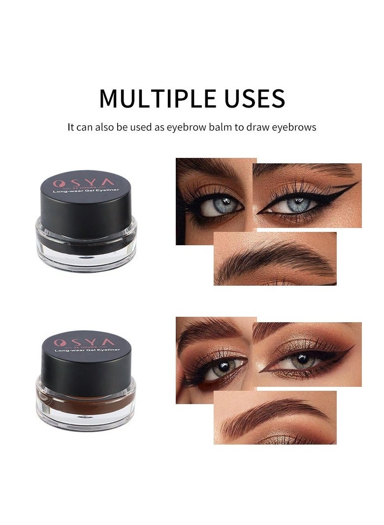 OSYA 2-In-1 Eyeliner And Eyebrow Cream - Image 2