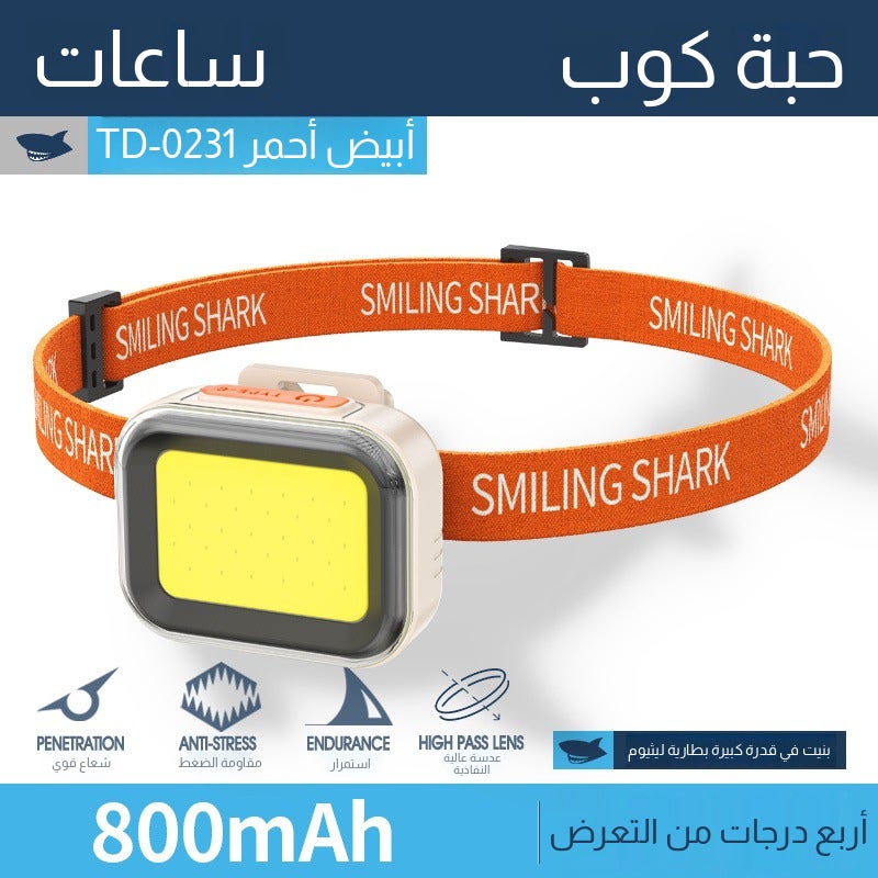 Lightweight Headlamp for Outdoor Fishing, Portable LED Flashlight - Image 1