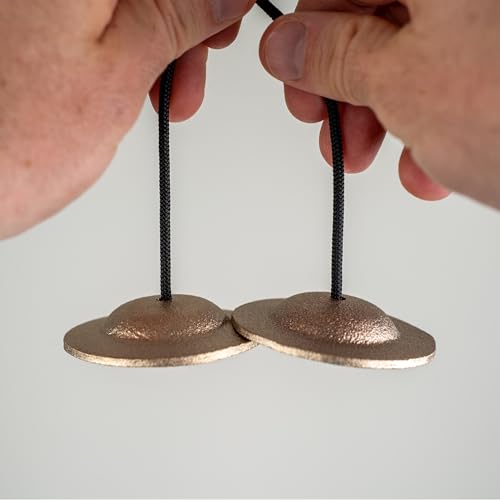 TreeWorks Chimes TRE-FC02 Made in USA Single Pair of Symphonic Quality Finger Cymbals (VIDEO) - Image 4