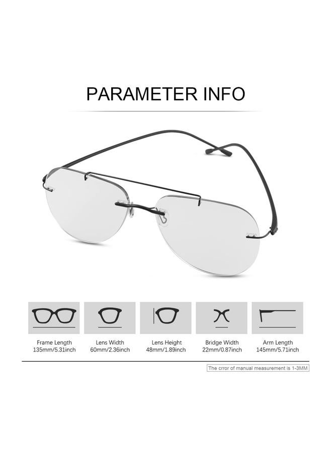 YIMI Photochromic Progressive Multifocal Reading Glasses for Men Women UV400 Computer Anti Blue Light Lightweight Eyeglasses (Black, 3.50, multiplier_x) - Image 3