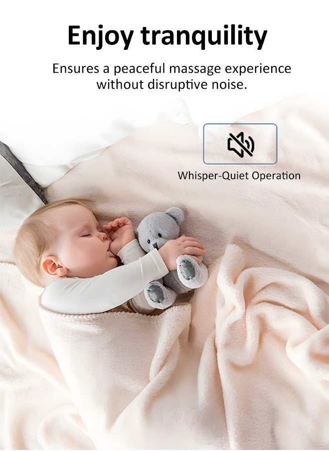 Waterproof Electric Scalp and Body Massager with Multiple Modes, IPX7 Waterproof Design, Whisper-Quiet Operation, 84 Massage Points, One-Touch Operation for Full-Body Relaxation