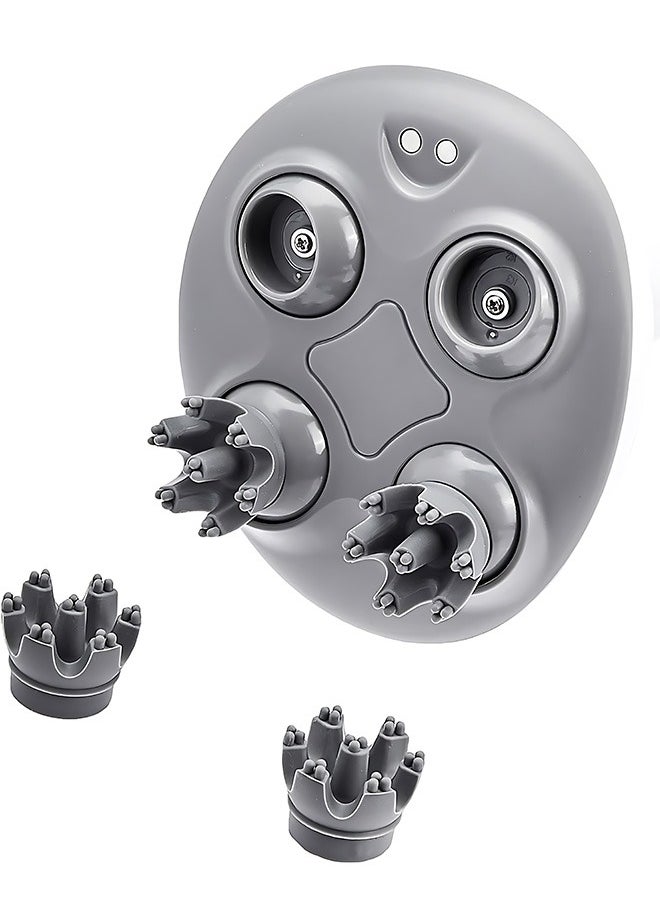 Waterproof Electric Scalp and Body Massager with Multiple Modes, IPX7 Waterproof Design, Whisper-Quiet Operation, 84 Massage Points, One-Touch Operation for Full-Body Relaxation