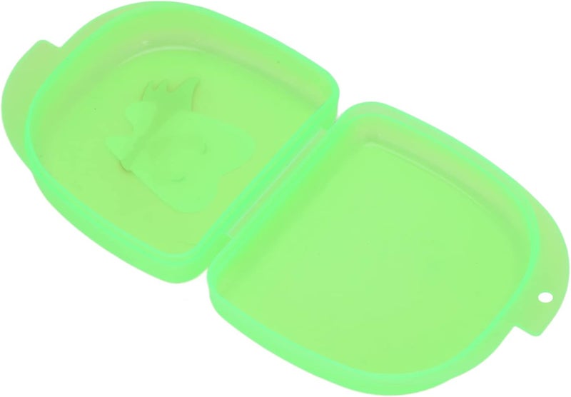 klarako Denture Case Professional Travel Portable Mouth Guard Container Dental Retainer Box for Men Women(green) - Image 4