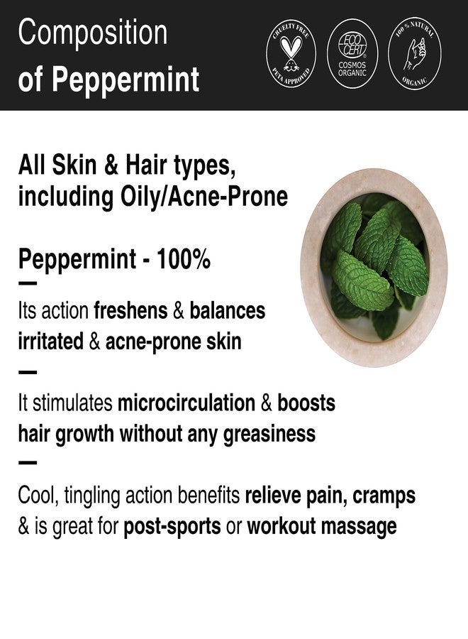 Soulflower Rosemary, Lavender & Peppermint Essential Oil for Hair Growth, Hair Fall Control and Nourishment, Skin Care| 100% Pure, Naural, Organic Certified & Undiluted | Pack of 3 15ml Each - Image 5