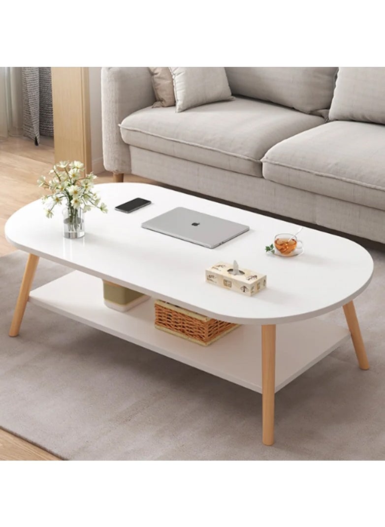 DubaiGallery Coffee Home Sofa Furniture Modern Living Room Small Round Table 80 x 40 x 40 cm  - Image 3