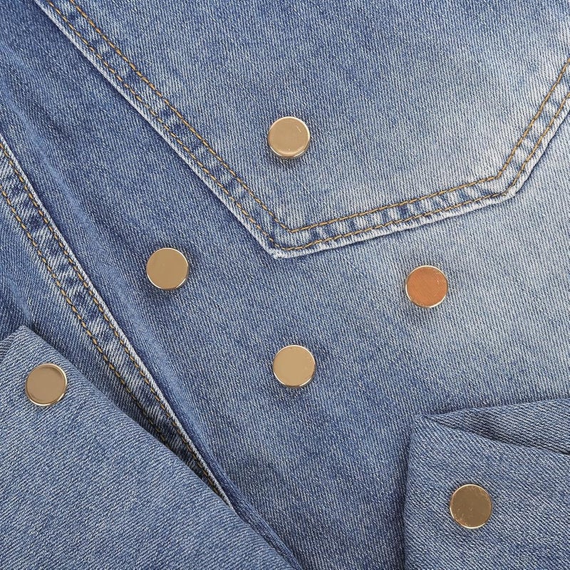 PEUTIER دبابيس مغناطيسية للحجاب، 8 قطع؛ مشابك متعددة الاستخدامات للأوشحة، تغلق مغناطيسي بدون تشابك؛ مناسبة للحجابات والأوشحة والملابس للنساء (لون ذهبي). - Image 4