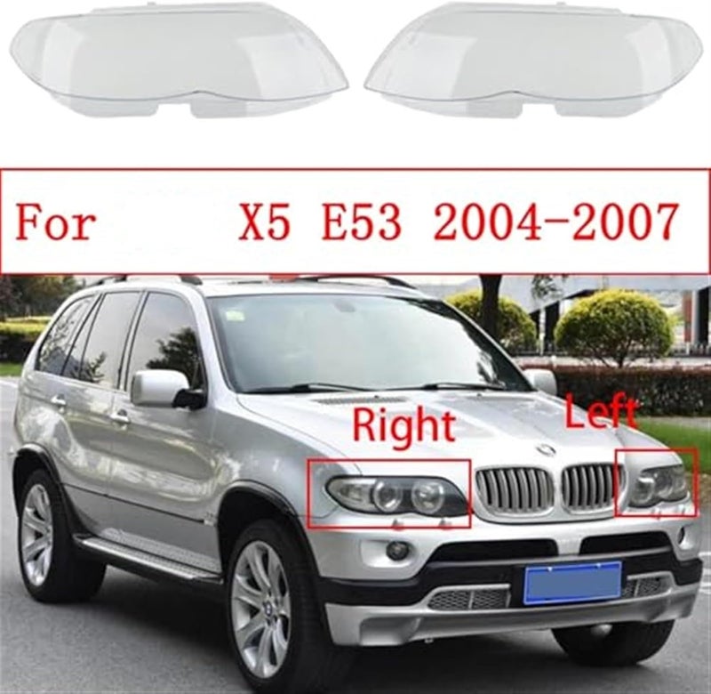 Wivplex Headlight Cover Lens for X5 E53 (2004-2007) - Image 2