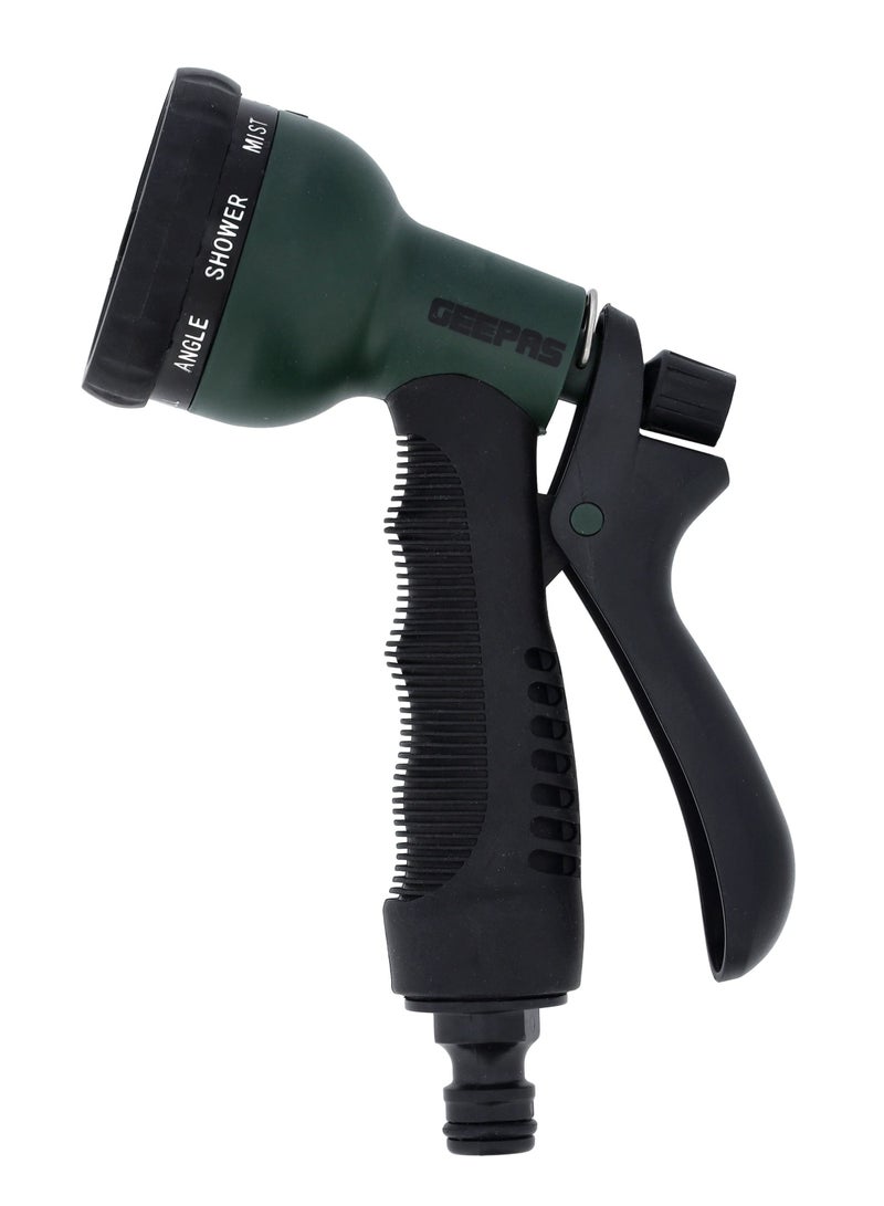 GEEPAS Multi Pattern Spray, Water Hose Spray Nozzle, GGP65082 | Different Spray Patterns | Garden Hose Nozzle for Watering Lawns & Gardens, Washing Cars & Pets - Image 2
