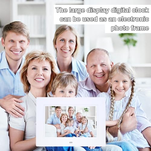 ybest 7 Inch Extra Large Day Date Time Digital Day Calendar Clocks with Auto-Dimming 12 Alarm Reminders Dementia Clock for Senior Elderly impaired Vision Memory Loss - Image 4