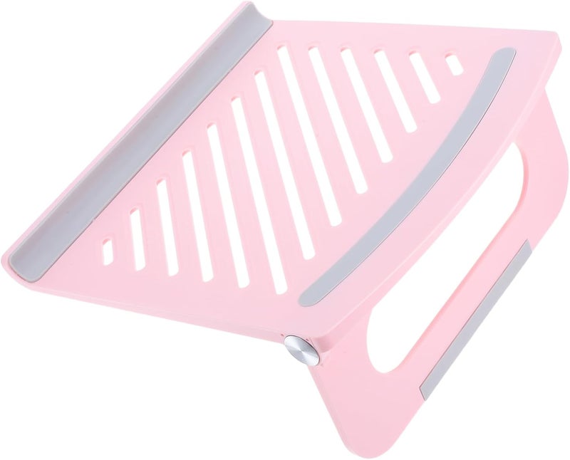 Adjustable Height Laptop Stand Foldable Multi-Angle Riser Ventilation for Home Office Desk Supports Laptops Tablets and Projectors Ergonomic Design for Better Posture - Image 1