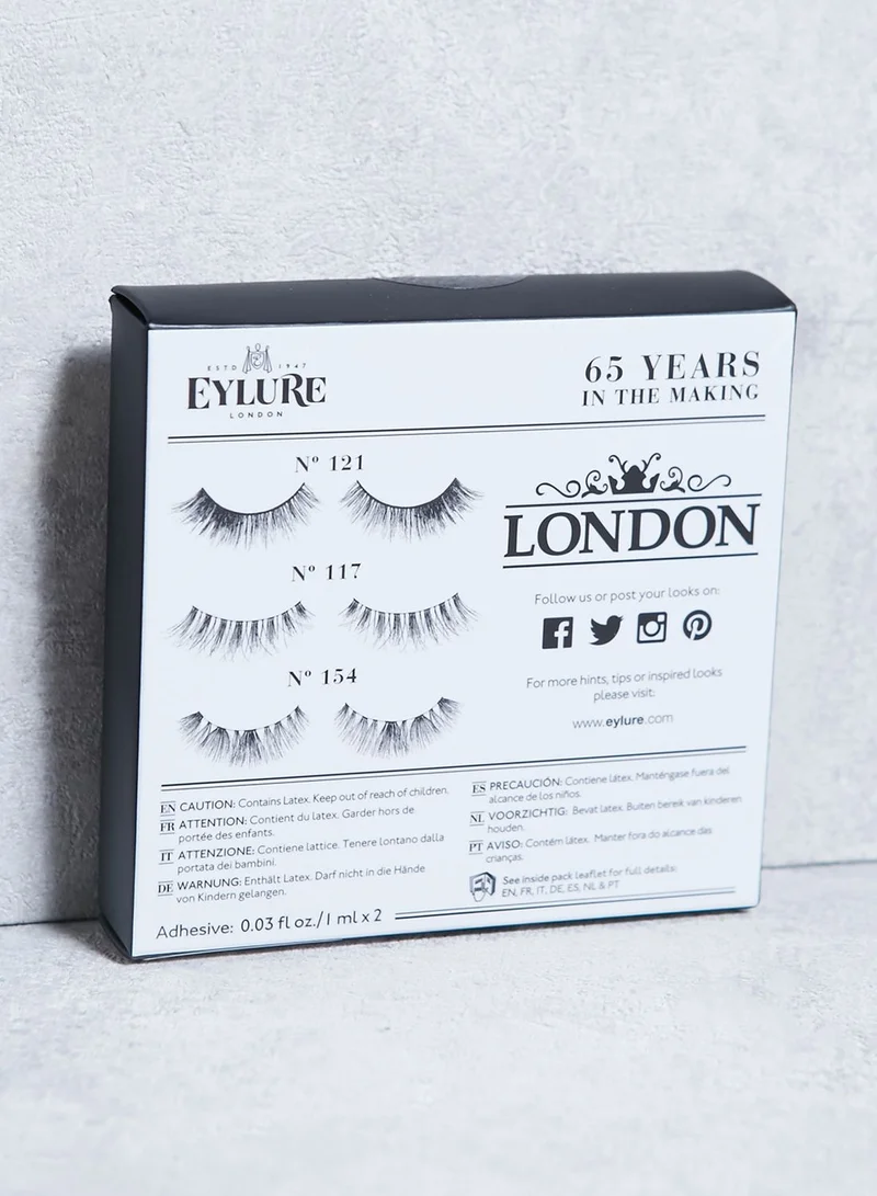 EYLURE Multipack Of London Edit False Lashes