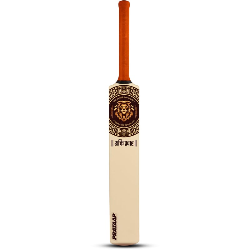 WILLAGE Pratap Plastic Cricket bat HDPU Filled Plastic Cricket Bat, Grip for Gully Cricket, Tournament Match Standard Full Size Tennis Ball Bat for Cricket - Image 2
