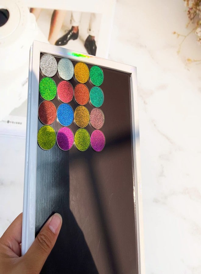 SZDYM MultiChrome Single Eyeshadow, F-16, 2 Grams, Vegan and Cruelty Free, Color Shifting, Pressed Powder - Image 5