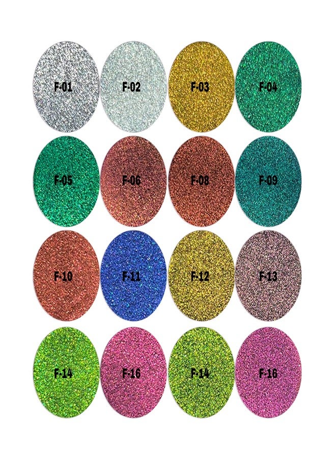 SZDYM MultiChrome Single Eyeshadow, F-16, 2 Grams, Vegan and Cruelty Free, Color Shifting, Pressed Powder - Image 4