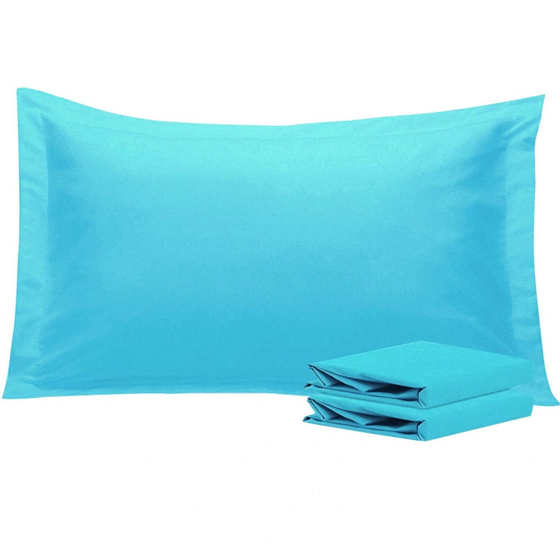 إن تي باي NTBAY King Pillow Shams - 2 Pack Microfiber 20x36 Covers Sham - Super Super and Dozy Wrinkle Resistant 20x36 Indcse  - Image 1