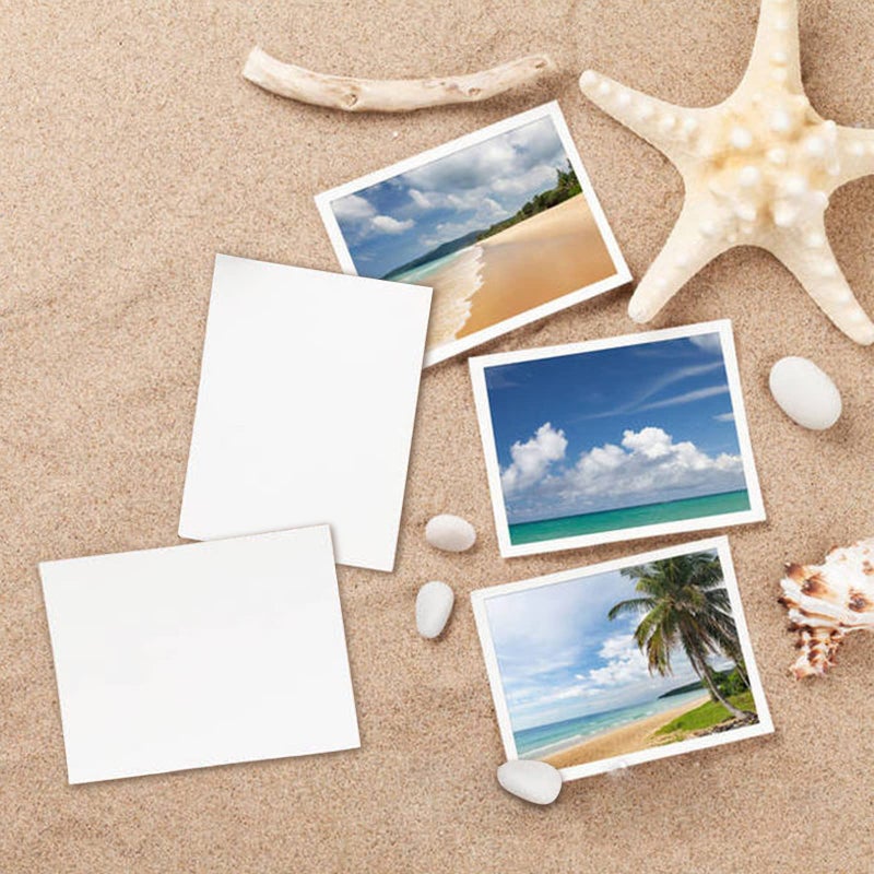 Goefun 100 Pack White Blank Index Cards 4x6 Thick Paper, Goefun 80lb Heavyweight CardStock Unlined Notecards for Post Cards, Photo Paper, Recipe Cards - Image 4