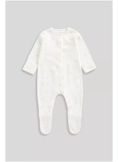 mothercare My First Pink Baby Sleepsuits - 3 Pack  - Image 2