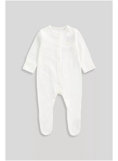 mothercare My First Pink Baby Sleepsuits - 3 Pack  - Image 3