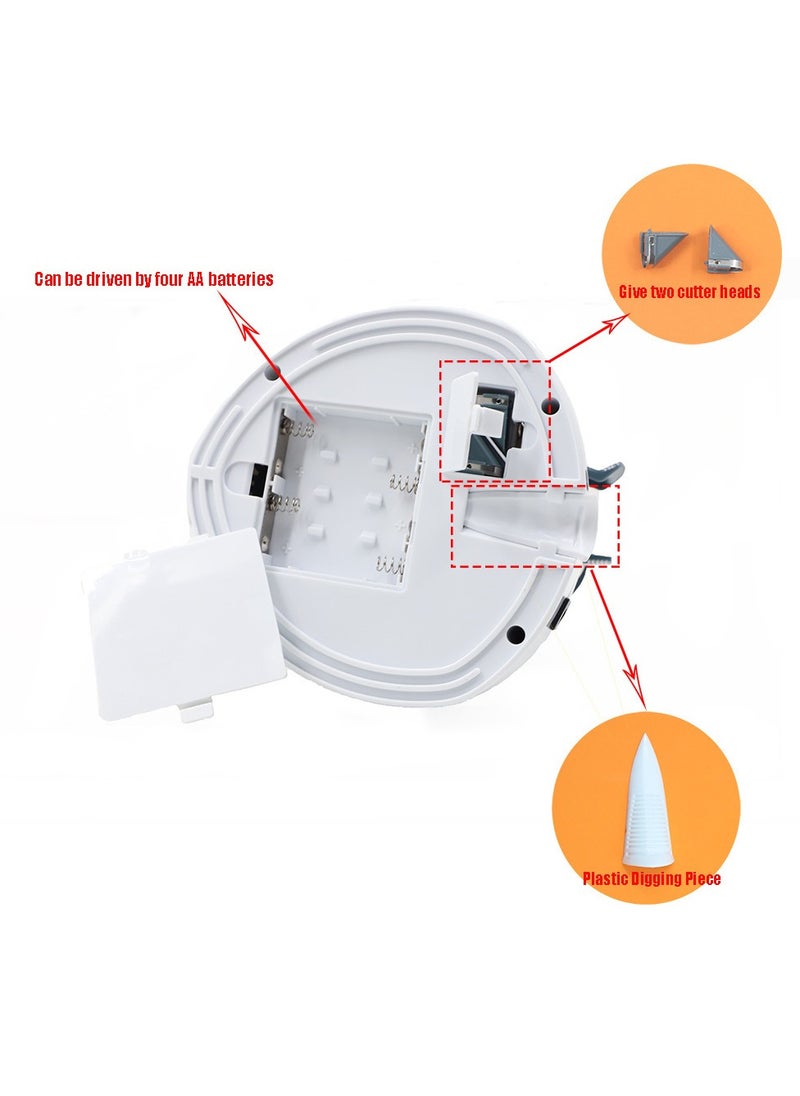Generic Electric Potato Peelers Automatic Rotating Apple Peeler Potato Peeling Machine Automatic Fruits Vegetables Cutter Kitchen Peeling Tool  - Image 5