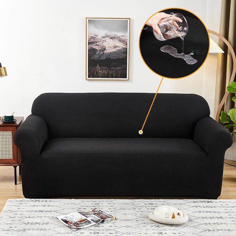 Water-Resistant Sofa Cover with a Light Luxury and High-End Feel, Elastic Full-Cover Sofa Slipcover, Household Dustproof Cover, Custom  Wholesale - Image 3