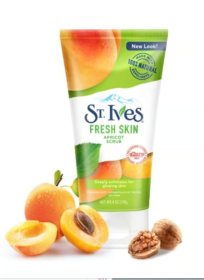 ST. Ives - Fresh Skin Apricot Scrub Invigorating 170 g - Image 1