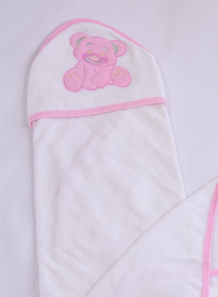 لحظة مرح منشفة استحمام بغطاء رأس للاطفال 80×80سم - Image 2