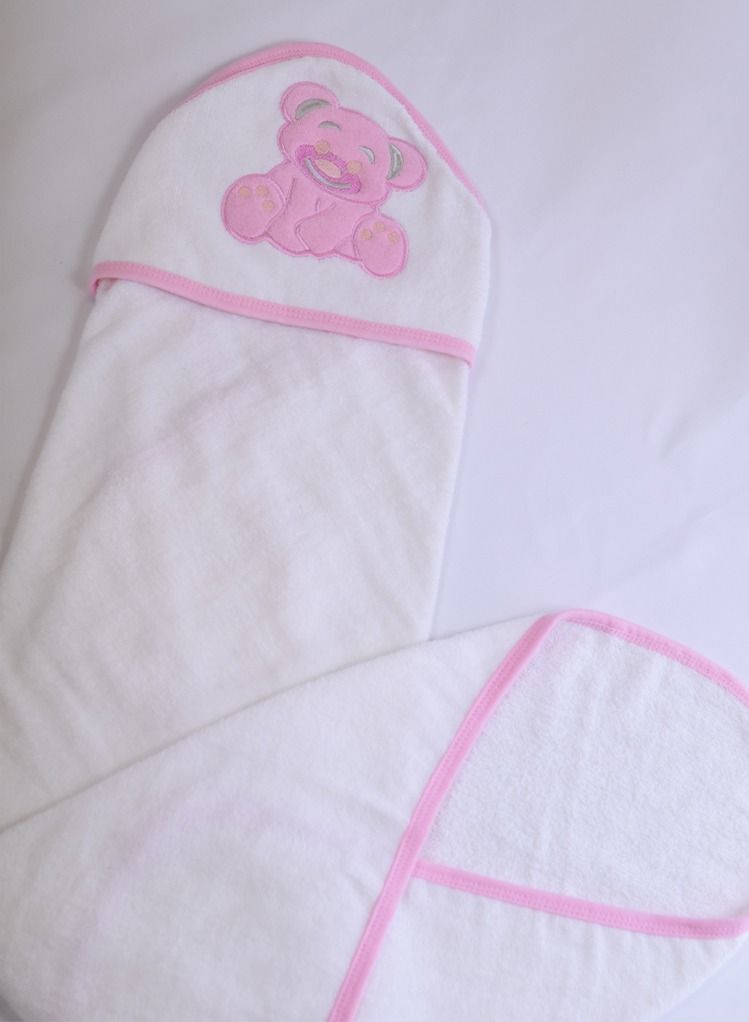 لحظة مرح منشفة استحمام بغطاء رأس للاطفال 80×80سم - Image 3