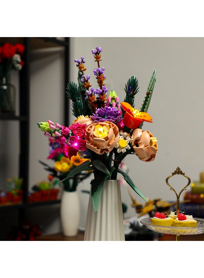 BRIKSMAX Led Light Kit For Lego-10280 Flower Bouquet - Compatible With Lego Icons Building Set- Not Include Lego Set - Image 2