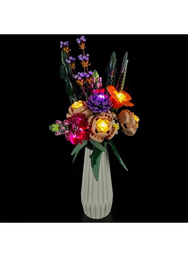 BRIKSMAX Led Light Kit For Lego-10280 Flower Bouquet - Compatible With Lego Icons Building Set- Not Include Lego Set - Image 1