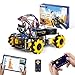 ACEBOTT Robot Kit Robotics for Kids Ages 812 1216 STEM Toys for Boys with Remote App Control Arduino Scratch Compatible Science Kits for Kids Age 812 1216 Gift for Boys GirlsYellow - Image 2