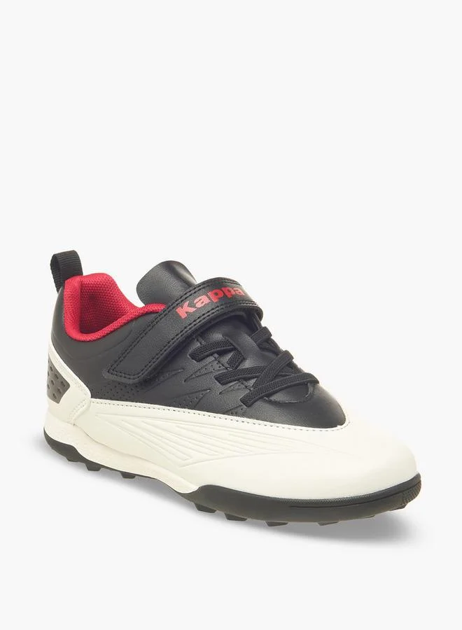 كابا Boys Hook & Loop Football Turf School Shoes