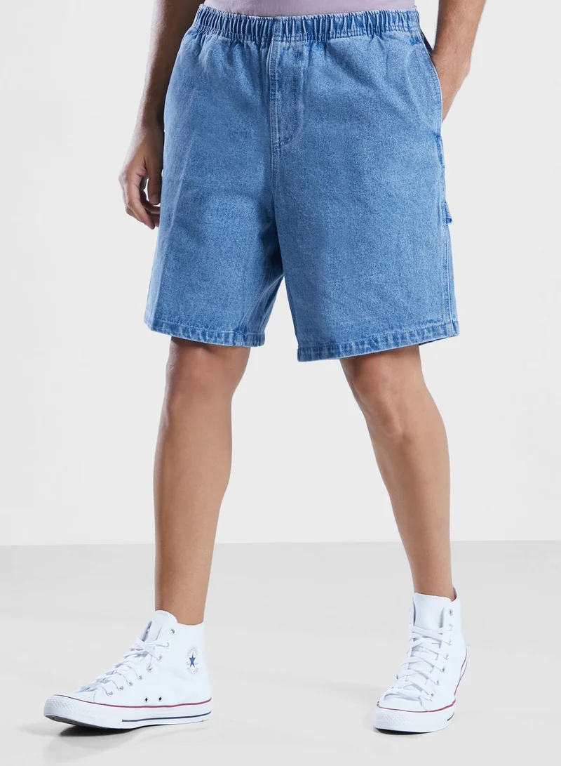 OBEY Easy Denim Carpenter Shorts