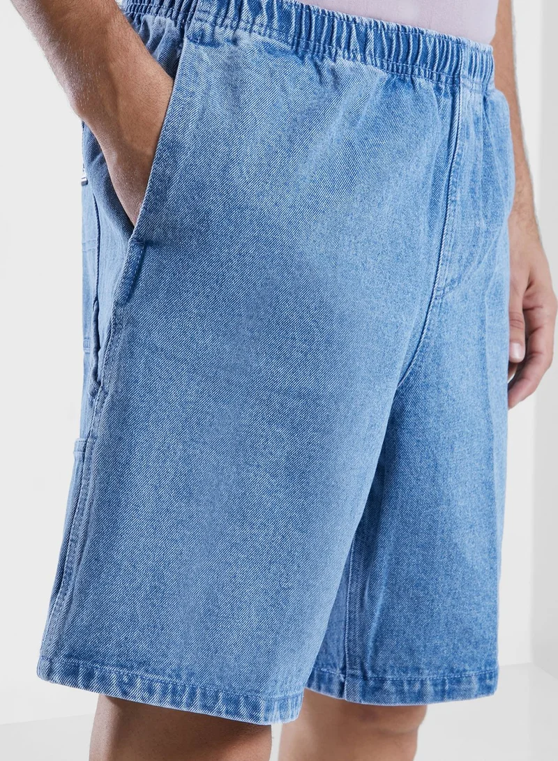 OBEY Easy Denim Carpenter Shorts