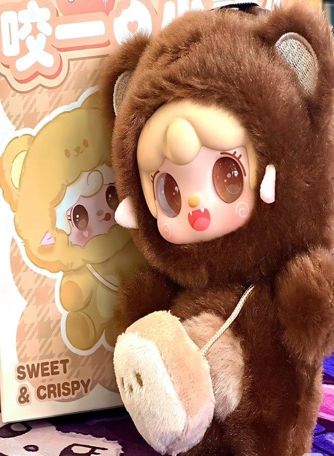 MTNSPTCR Yooki Take a Bite of Bear Series Plush Blind Box 1 PCS- Cute Vinyl Face Random Design Action Figures, Collectible Mystery Stuffed Toys Bag Charm Birthday for Girls - Image 4