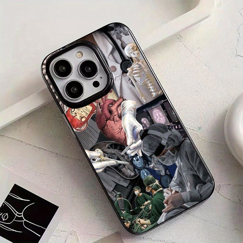 Mixed Color 1 TPU Phone Case For iPhone 12 Pro Full Cover Anti Drop - Image 1