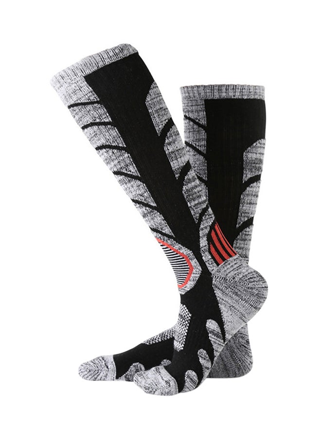Long Tube Outdoor Socks Black