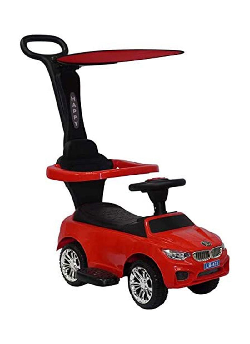 Lovely Baby سيارة دفع رائعة للأطفال LB 473 3 في 1 حمراء - Image 1