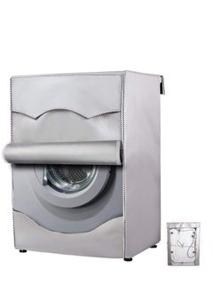 Washer Cover Dryer Washine Machine Waterproof and dustproof thickening Front Loading Silver Coating Oxford Cloth Roller Washing Sun resistant Dust - pzsku/ZD95353F906F71F6F9069Z/45/_/1724240267/e4ecf062-6733-4e8c-b41f-8757bcea9131