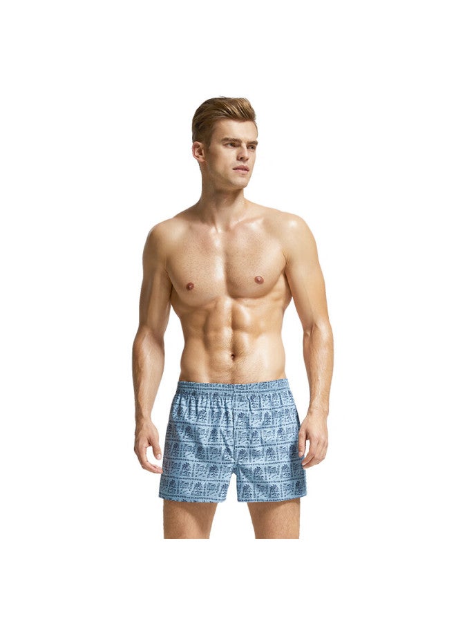 Bxman Loose-fit Men's Underwear Men's Boxer Briefs Pure Cotton Twill Alro Shorts 2-pack 286287 175l - Image 2