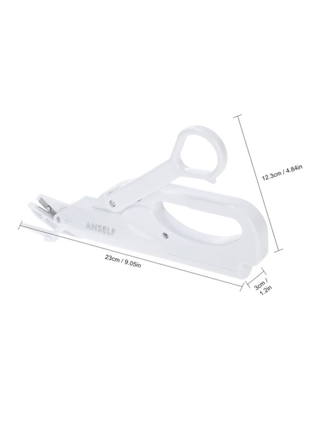 NIBEMINENT Handheld Multipurpose Electric Scissor White 23x12.3x3centimeter - Image 5
