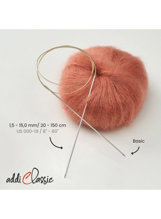 Addi Circular Knitting Needle, Metal, 2.5/80cm, 2.5 - Image 3