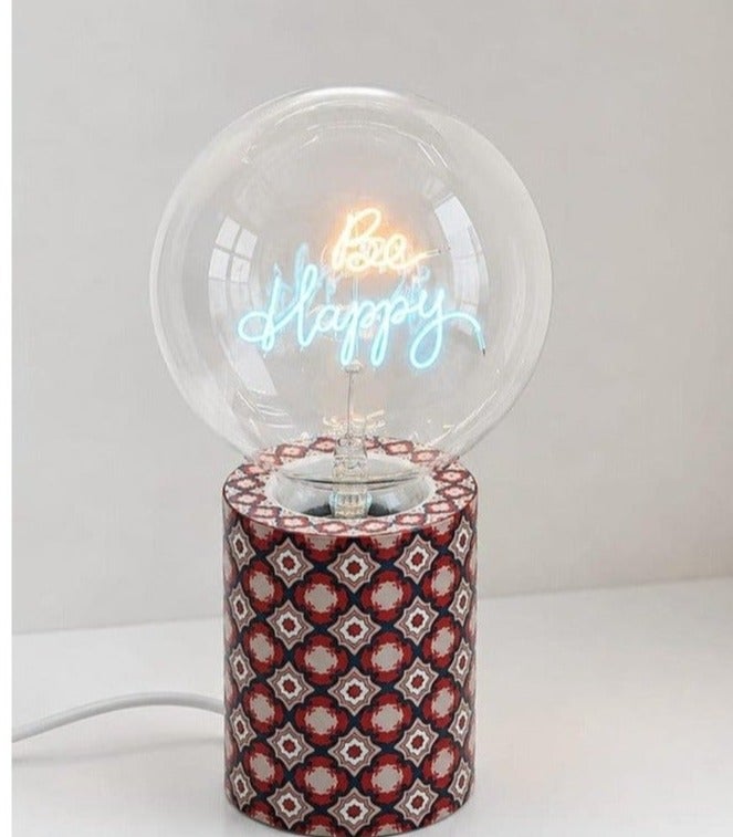 MITB Bundle Pop Table Lighting Set with Decorative Lamp and Modern Lamp Base – Ambient Desk Lighting Set for Bedroom, Living Room and Office - Image 1