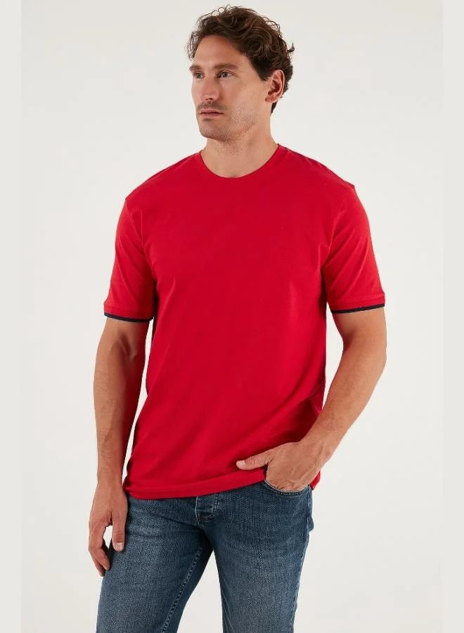 Buratti Stretch Cotton Regular Fit Crew Neck T Shirt Men's T SHIRT 5902981