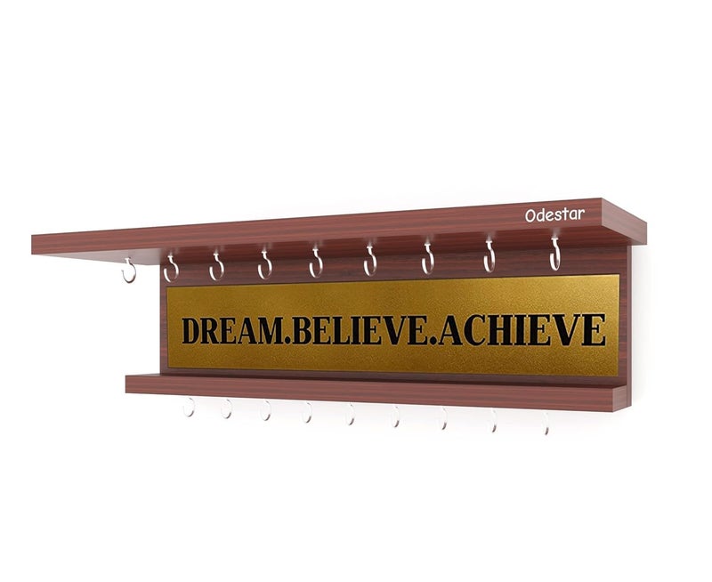 Odestar Large Medal HolderDream Believe Achieve Walnut - Image 4