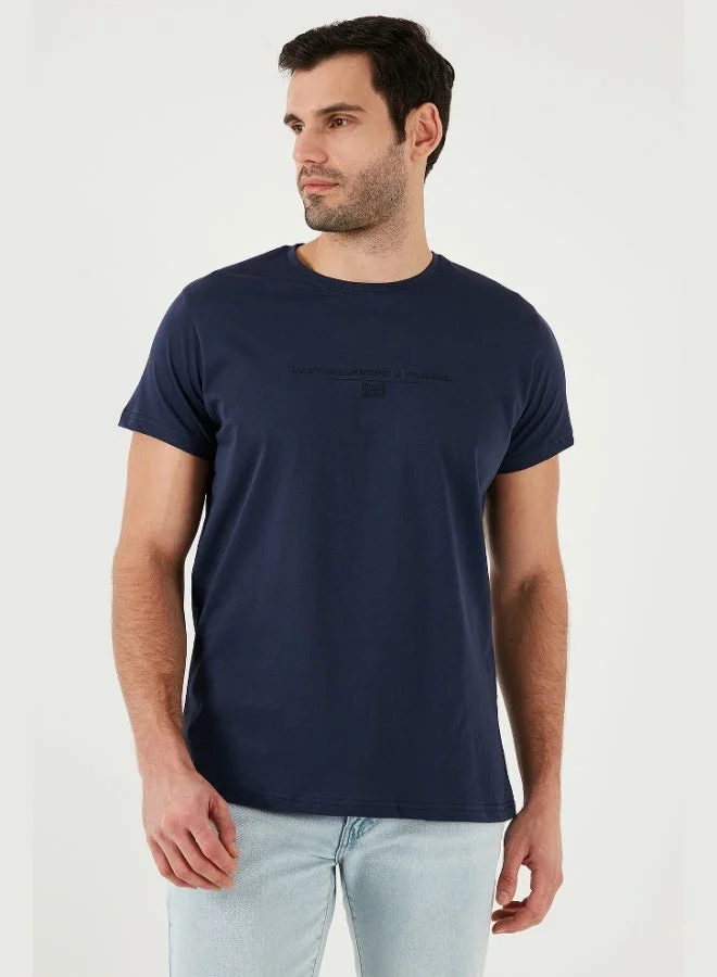 Buratti  Buratti Cotton Slim Fit Crew Neck T Shirt Men's T SHIRT 541TACTICAL for Men | Best Price UAE