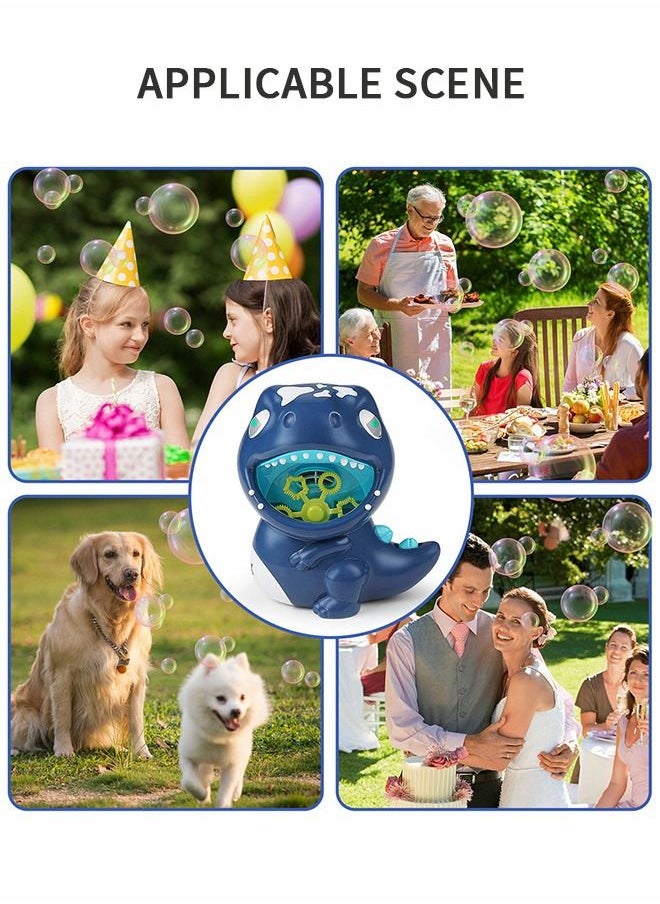 GROIC Dinosaur Bubble Machine, Automatic Bubble Blower Dinosaur Toys, Summer Outdoor Toys,Camping, Party Supplies Bubble Toys  - Image 2