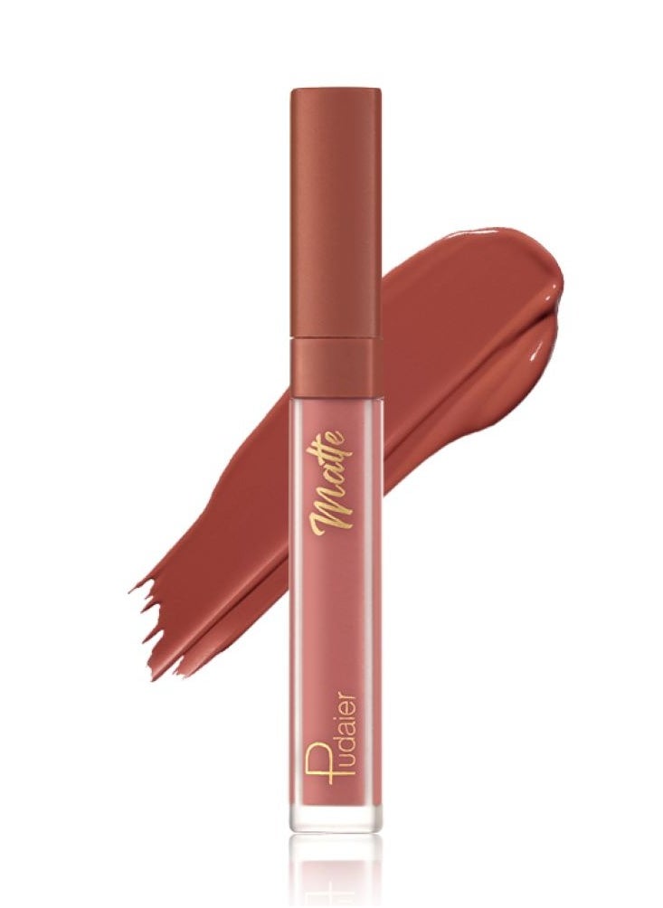 pudaier Pudaier Water Mist Liquid Lipstick: Rich Pigmentation & Hydrating Matte Finish Waterproof, Smudge-Proof, Long-Lasting Comfort – Shade 05#  - Image 2