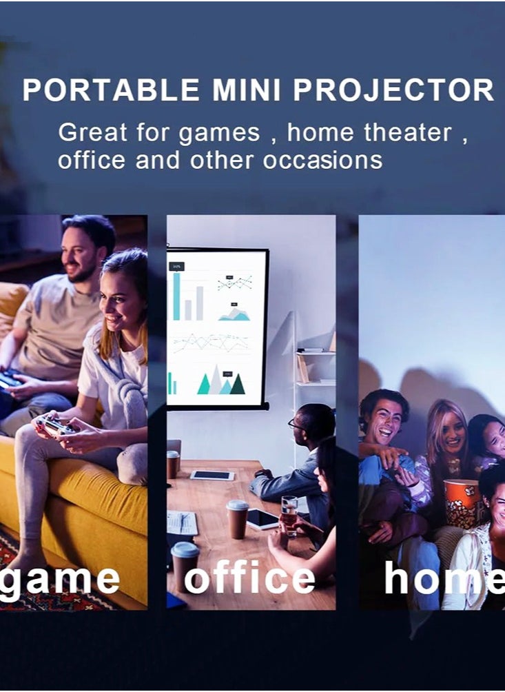 Joshberg Projector with 5G WiFi Bluetooth Support 1080p  - Image 3