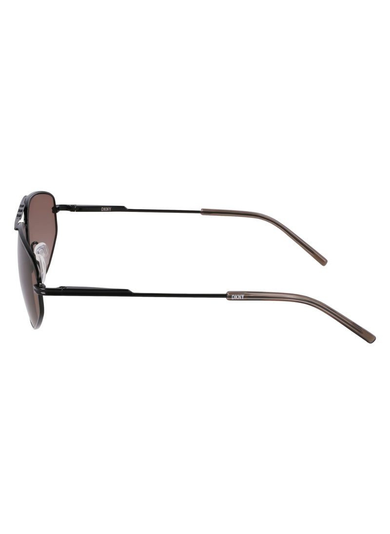 DKNY FULL RIM METAL METAL DKNY SUN DK117S 5715 (001) BLACK  - Image 4