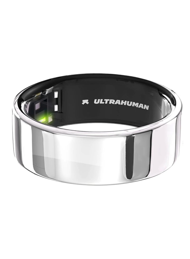 ULTRAHUMAN Ultrahuman Ring Air - Raw Titanium (Size 10)  - Image 1
